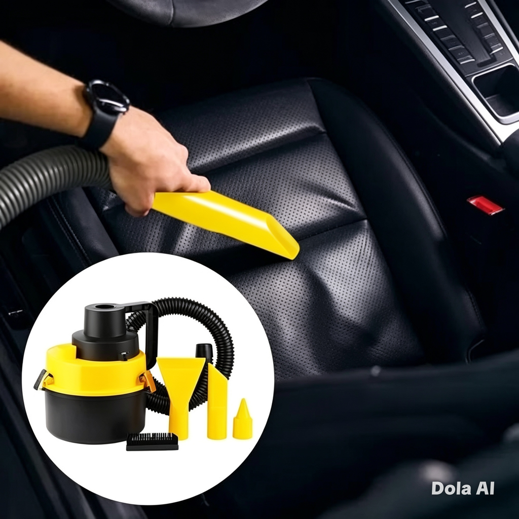 ✨ Aspiradora 12V Portátil – La Mejor Opción para Mantener tu Auto Siempre Limpio