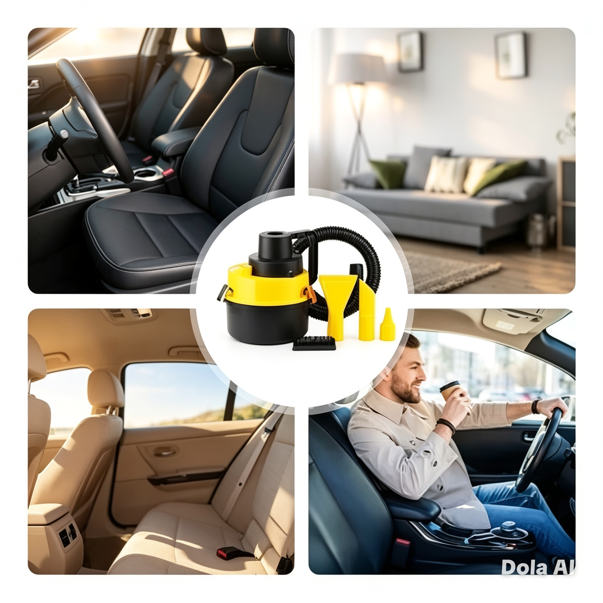 ✨ Aspiradora 12V Portátil – La Mejor Opción para Mantener tu Auto Siempre Limpio
